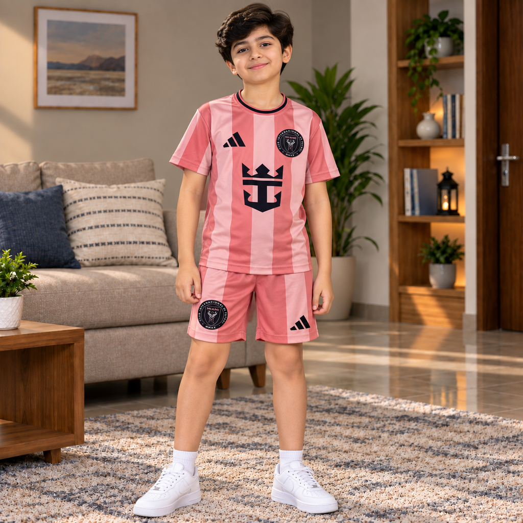 Inter Miami Messi 10 Kids Football Jersey & Shorts